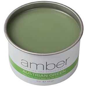 green non-strip hard wax in 14 oz can