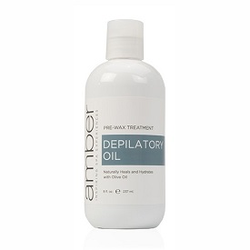 Apply this liquid enriched with azulen after waxing