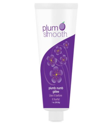 New! Plumb Numb for Painless Waxing